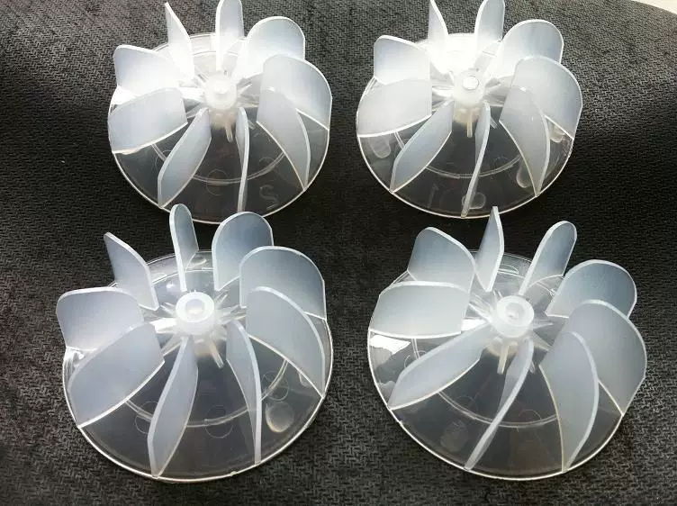 Plastic wind leaf high stable PP wind leaf bleaching wind leaves small wind leaves nine leaves wind leaves