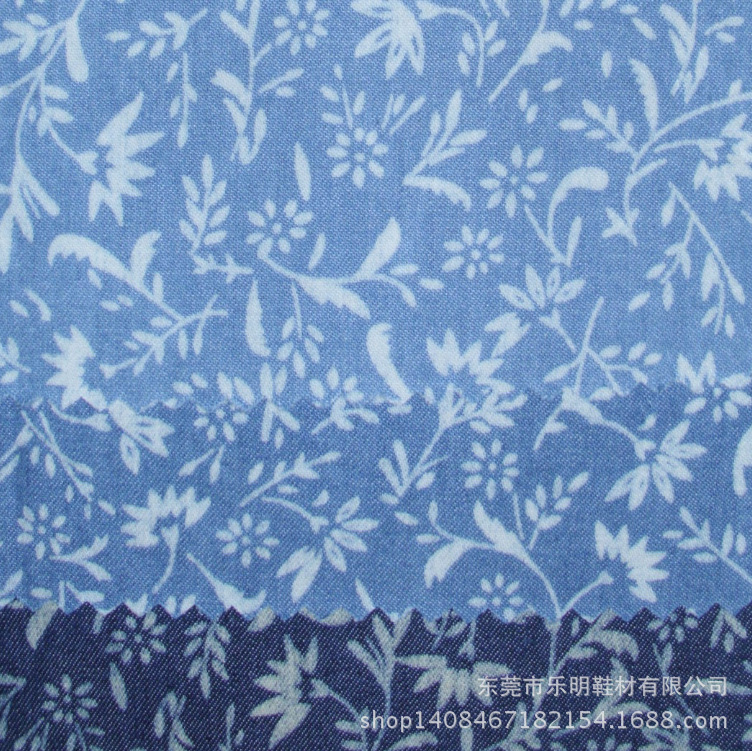 MB4373现货供应印花牛仔布料