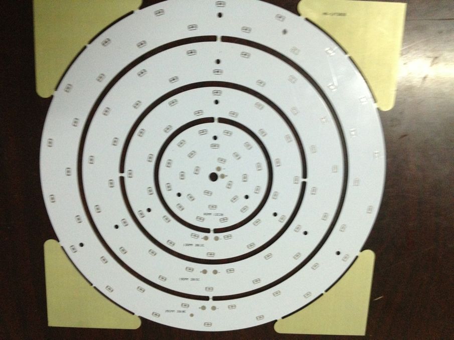 大功率led圆形吸顶灯铝基板pcb线路板厂家