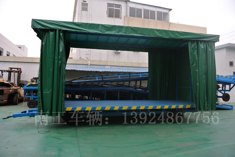 南工厂家直销大吨位重型雨篷叉车转运平台转运车