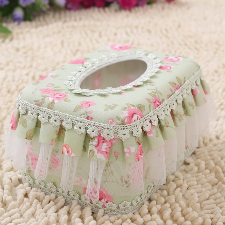 苏菲公主绿纸巾盒3