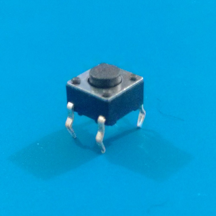 轻触开关插件6*6-4.3H插脚6*6系列多种高度微型开关按键