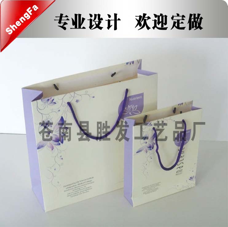 纸袋订做 牛皮纸手提袋 加印LOGO 服装手提袋 礼品纸袋 通用纸袋