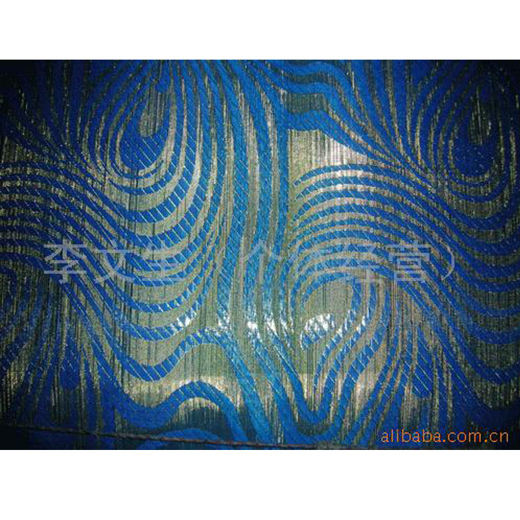 【厂家直销】供应金丝提花布(图)