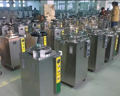 В наличии 100 л паровой стерилизатор вертикального давления ручной автоматический стерилизатор давления