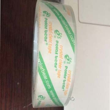 批发北极熊牌透明文具胶带 超透明胶带pp-025 （12mm*22.85M)
