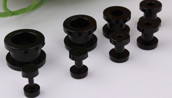 Acrylic Resin Cylindrical Pulley Earring Ear Expansion Jewelry 8mm - Wholesale detail image 10