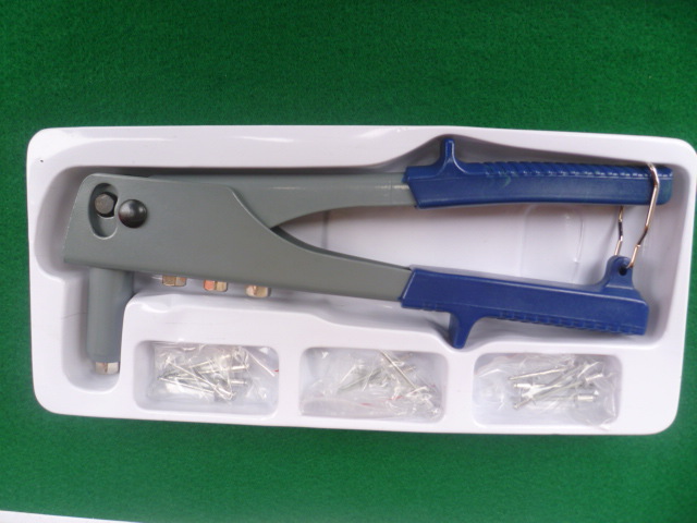 单把拉铆枪铆钉枪手动铆钉机拉钉枪9.5寸配4种抽芯铆钉