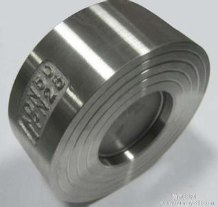 H71W-16P止回阀，对夹升降式止回阀，不锈钢止回阀