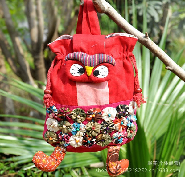 Cloth, cartoon backpack, card holder, school bag, wholesale