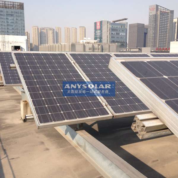 500KW太陽能屋頂分佈式光伏並網發電系統09