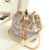 Chain from pearl, ethnic one-shoulder bag, bag strap, shopping bag, Korean style