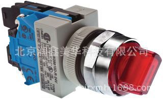 IDEC各式按钮发光旋转开关SPST常开SPST常闭24VASLW29911D-G-24V