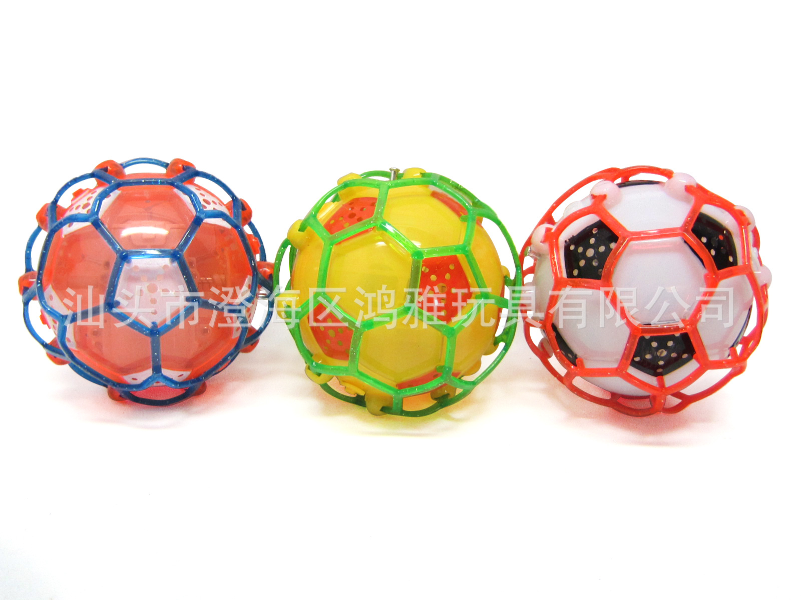 厂家直销电动儿童塑料玩具新款跳跳球 闪光音乐足球玩具跨境地摊|ru