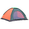 Outdoor 2-3 people single-layer wild camps ultra-light glass rod tent