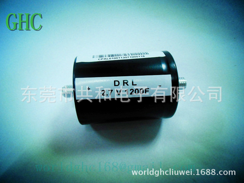 优质供应 电容器2.7V1200F法拉电容