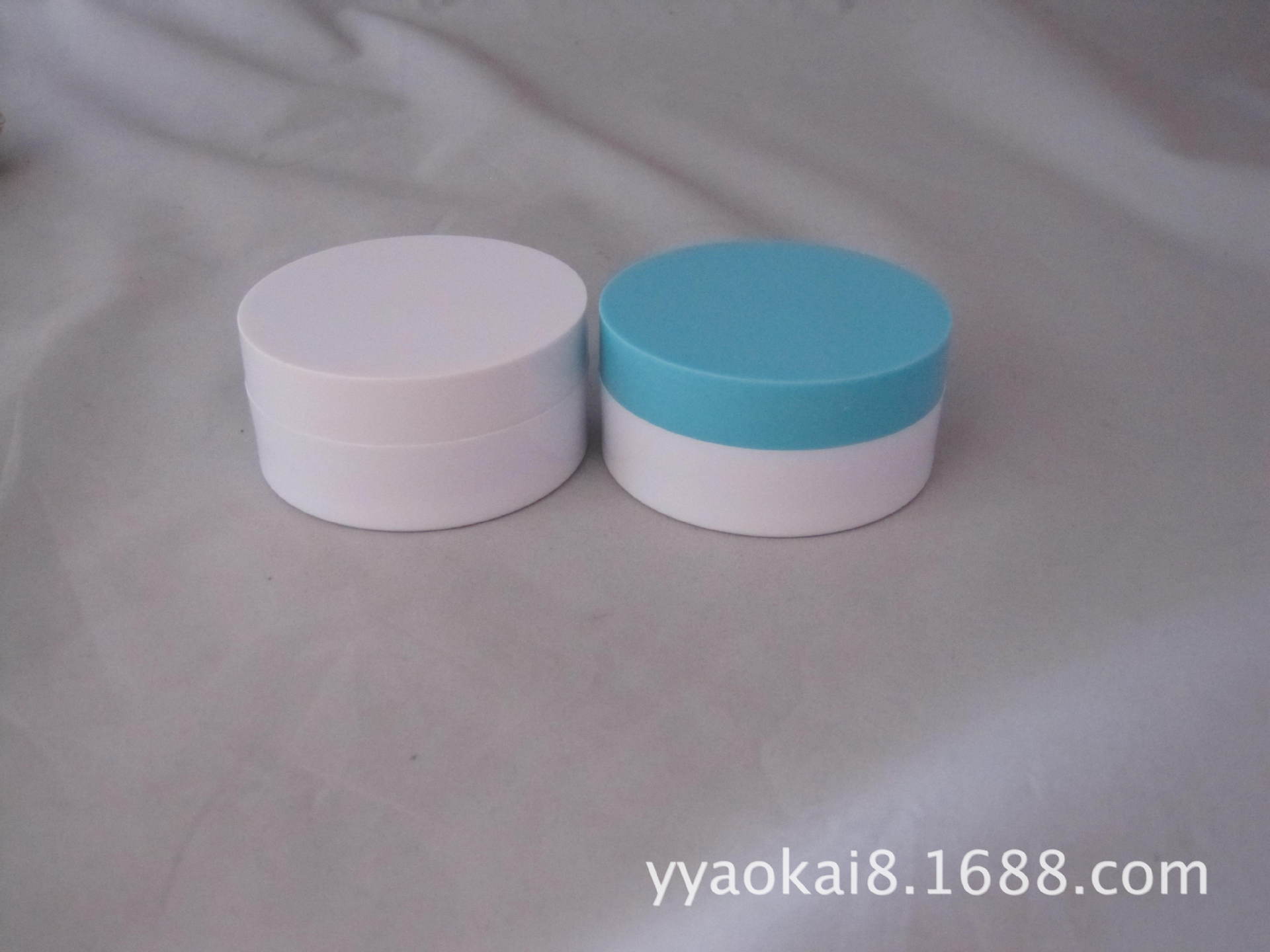 AS实色面膜盒散粉盒带筛网痱子粉盒面霜瓶分装瓶