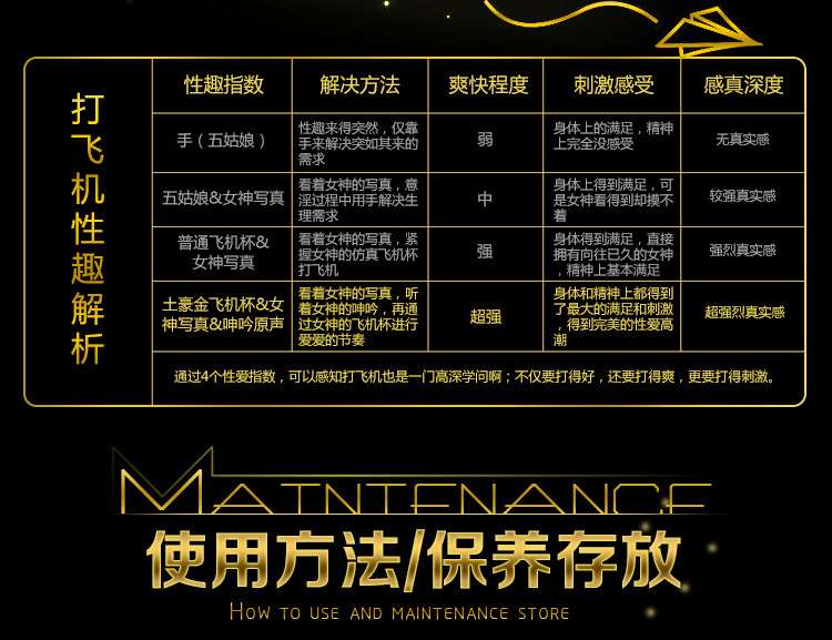 土豪金飛機杯單支_19