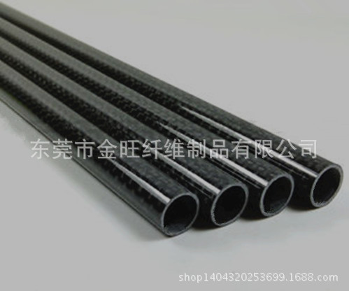 3K碳纤维卷管 高强度碳纤维卷管 多规格碳纤维制品