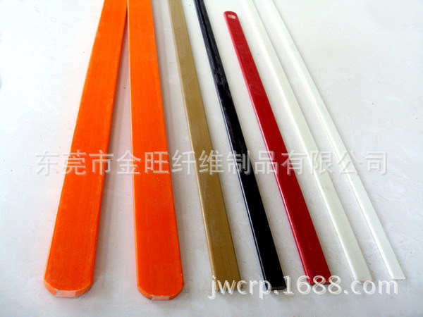 玻璃纤维片 弓片材料 6X30mm 韧性好 玻纤片 复合玻璃纤维片厂家