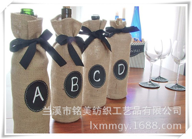 厂家直供 麻布袋 麻布束口袋 小麻袋 麻布袋定做 束口小麻布袋