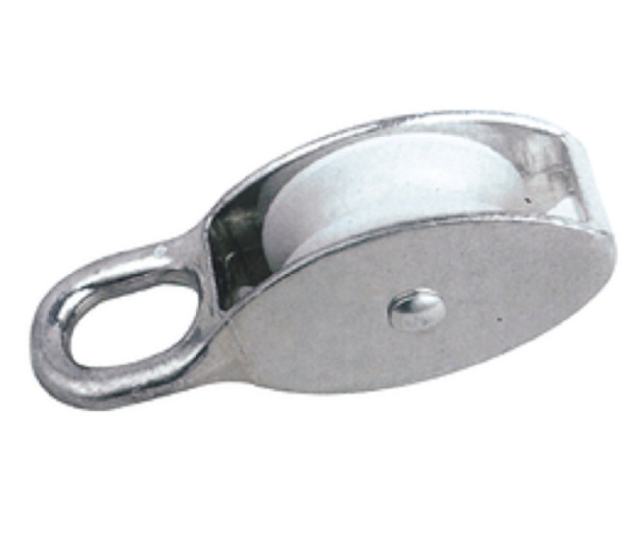 厂家批发尼龙锌合金滑轮 五金尼龙轮吊轮塑料