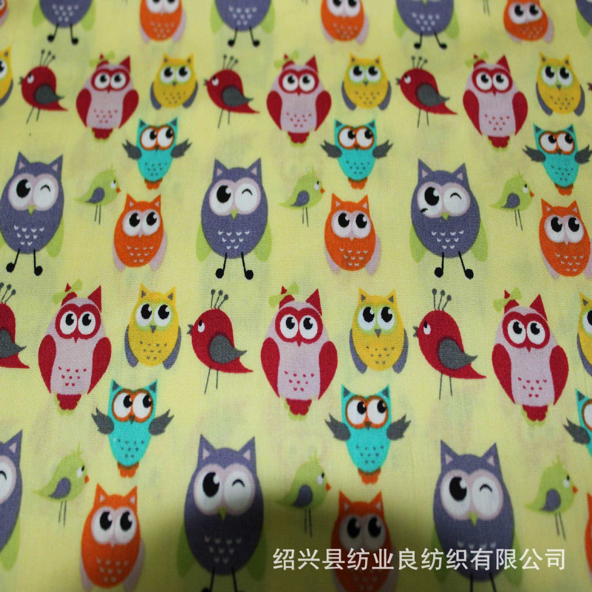 direct deal Woven cotton cloth 40 133x72 Poplin Reactive printing Cartoon images