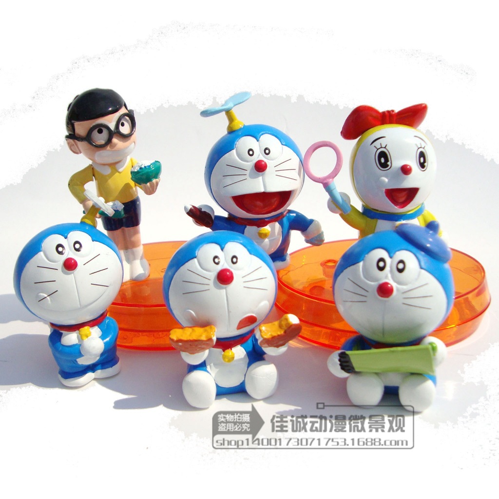 6 Brush teeth Viking automobile Decoration Jingle cat comic Bouquet of flowers Decoration Toys Shake the same tune