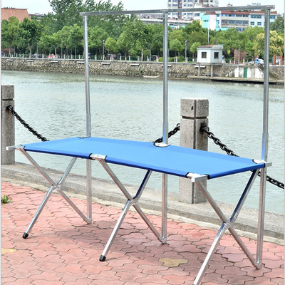 undefined2 Night market Street vendor combination fold Exhibition goods shelves Folding frame Stall up tool clothes clothes Shelfundefined