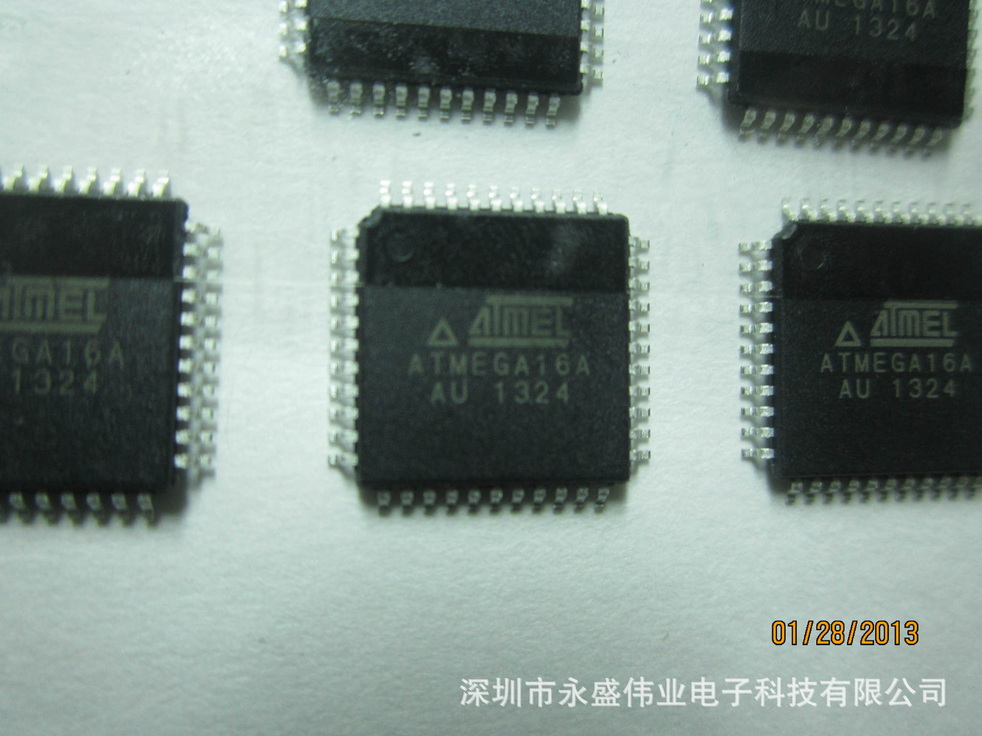 原装ATMEGA16A-AU  QFP-44  8位微控制器 -MCU