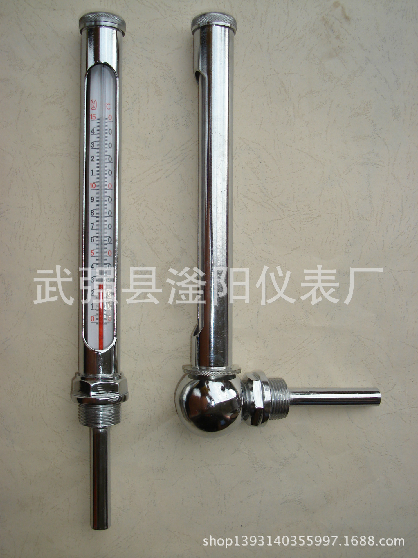 工业金属套温度计/工业用WNG-11、12、13滏阳牌金属套温度计