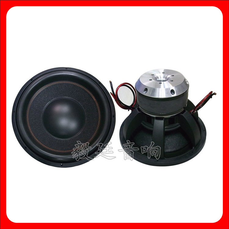 Dongguan Speaker 15inch Subwoofer Car Speaker 4 Ohm 1500W External Magnetic 76 Core Speaker