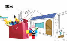 深圳上誉印刷厂生产矢量素材 3d方形名片卡片模板