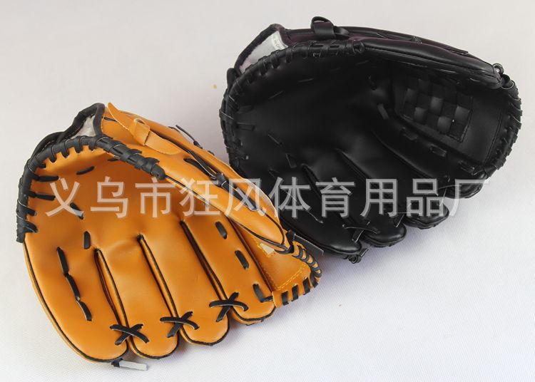 厂家供应 PVC棒球手套 10.5寸 11.5寸 12.5寸投手手套|ms