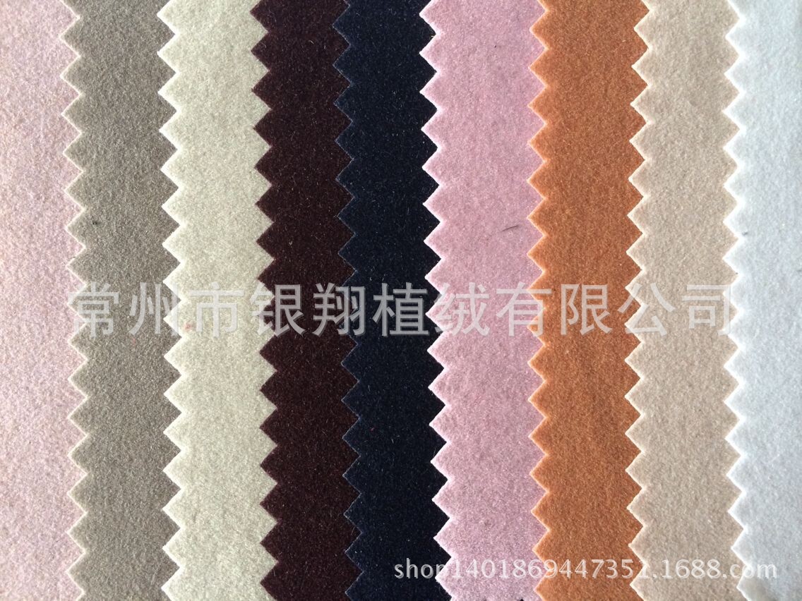 水刺布底植绒布，水刺布腈纶，仿尼龙，背胶绒布，厂家直销