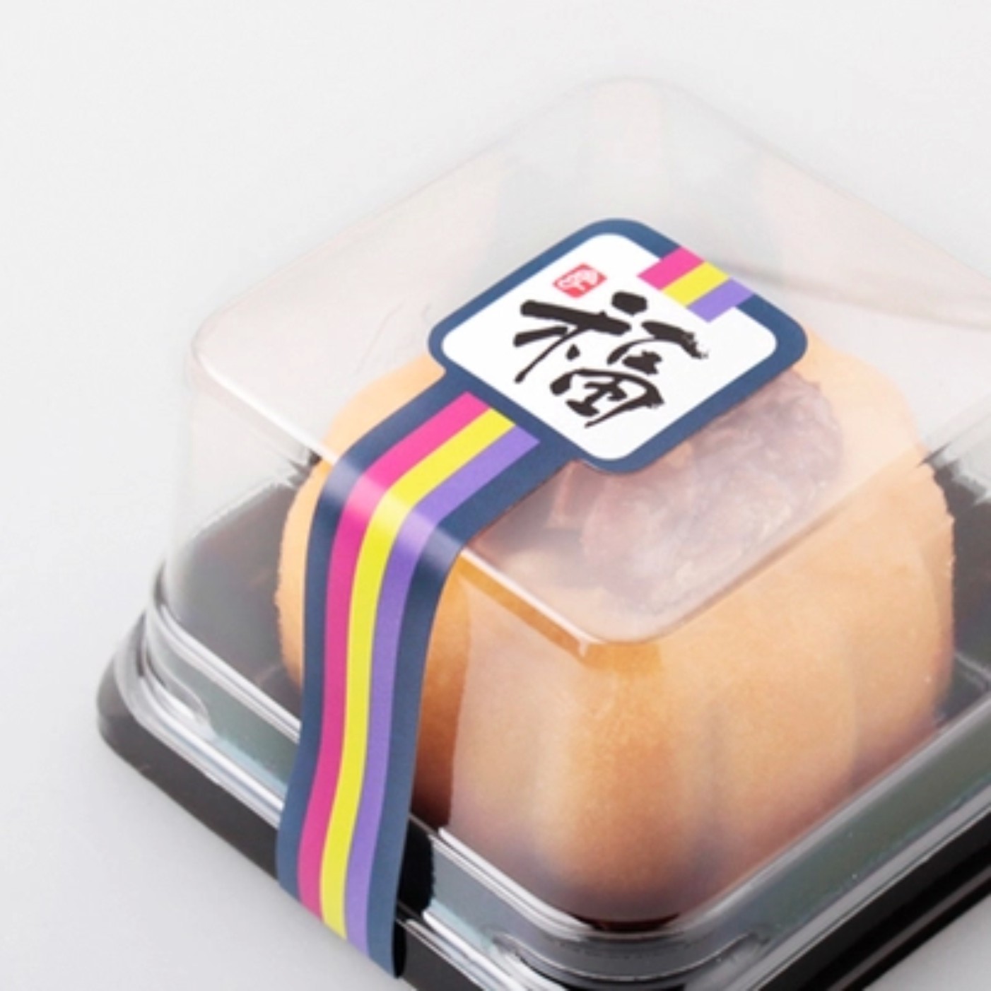 烘焙不干胶贴纸食品包装祝福语通用贴纸月饼不干胶封口贴贴5枚