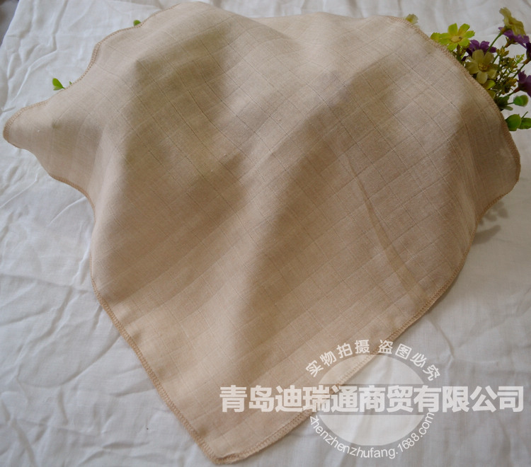 雙層彩棉紗佈手帕 嬰兒紗佈口水巾