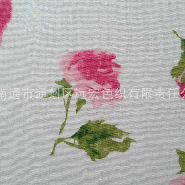 专业销售 色织布全棉 色织双层印花布 YH039