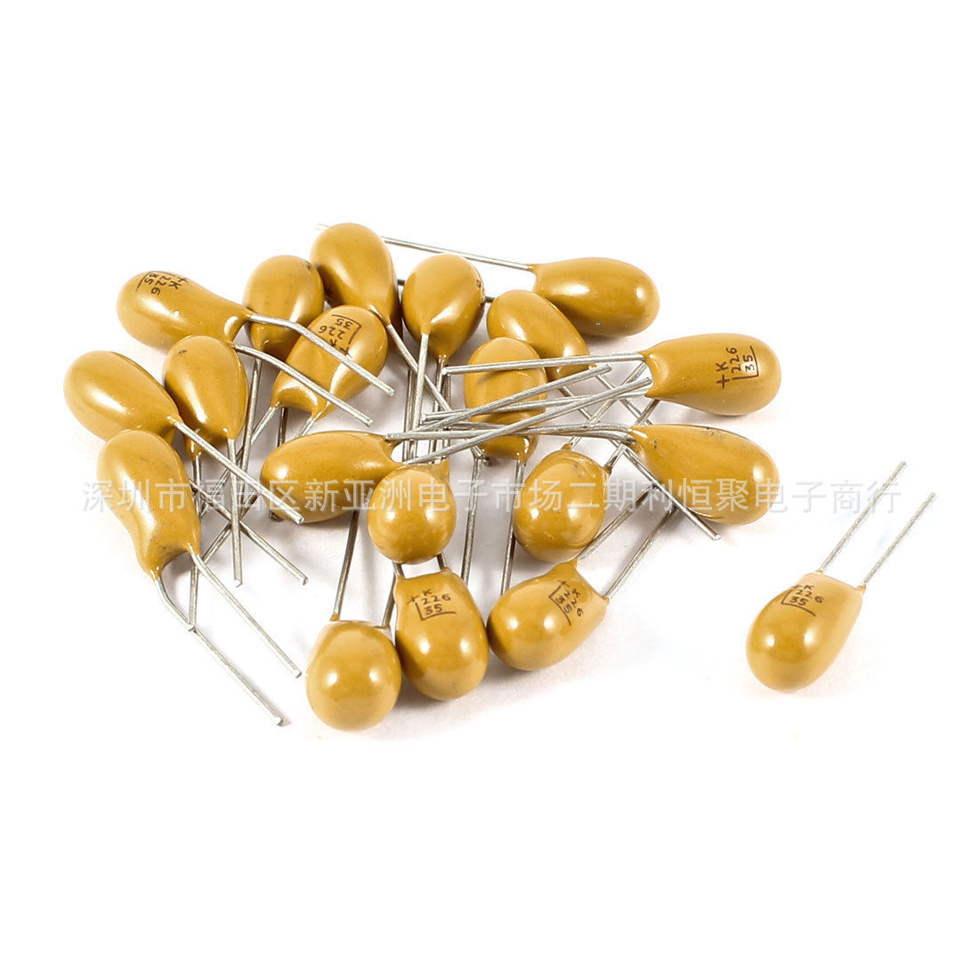 22UF 35V  226L 插件钽电容钽电容器