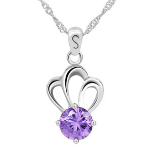 Special wholesale 925 Sterling Silver Hearts and Arrows Female Pendant Support mixed batch A generation of fat