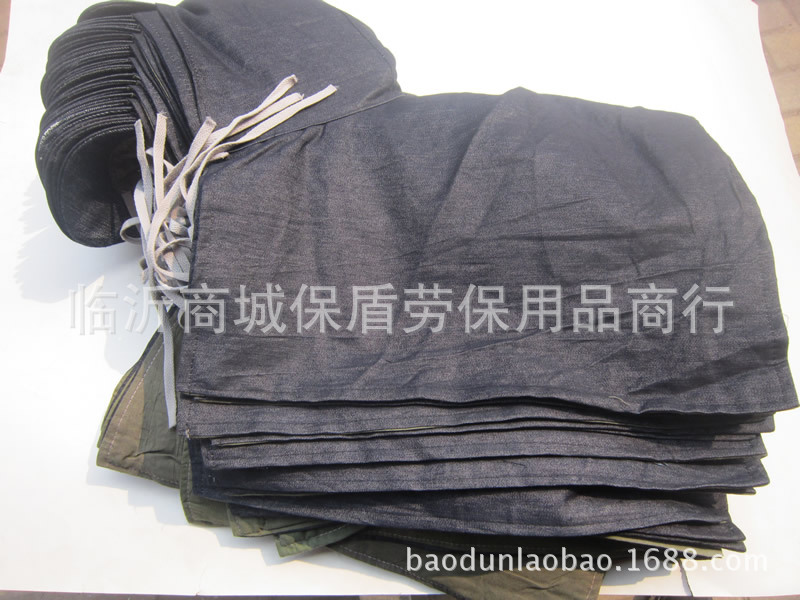 顺安福双层大方牛仔披肩帽 防风尘帽 水泥厂工地专用防尘披肩帽