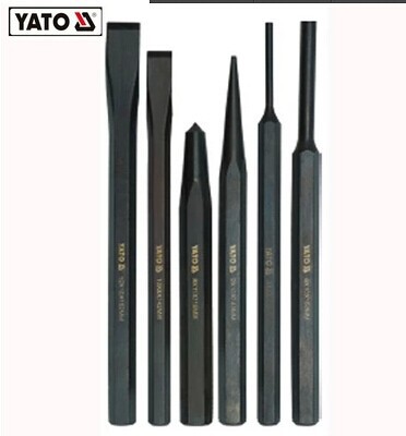 易尔拓YATO 6件冲凿组套 钳工/模具锻造/机械加工维修YT-4712
