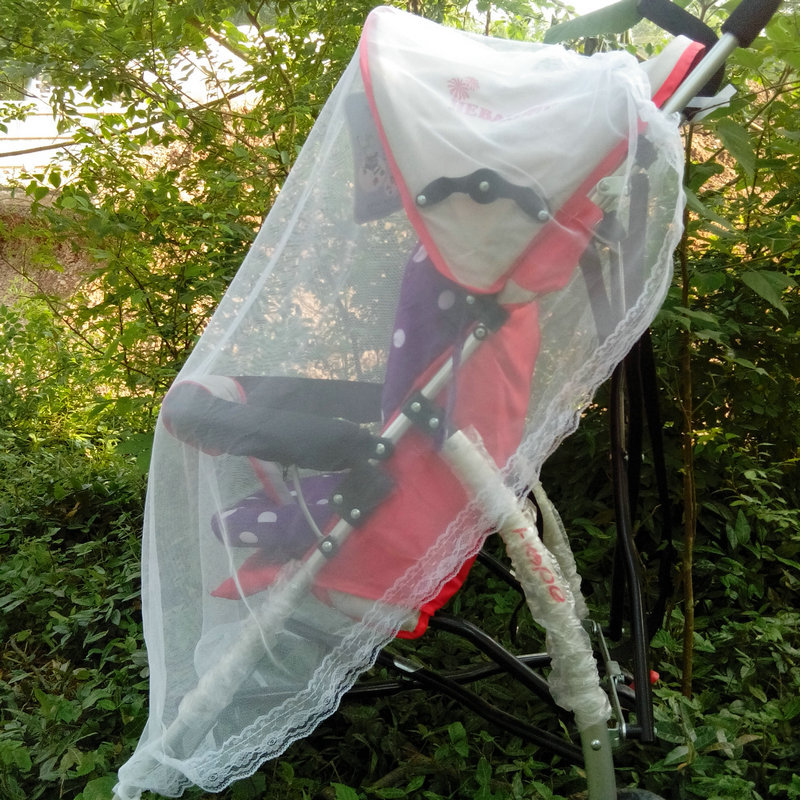 Plus encryption stroller mosquito net trolley mosquito net baby carriage mosquito net wholesale