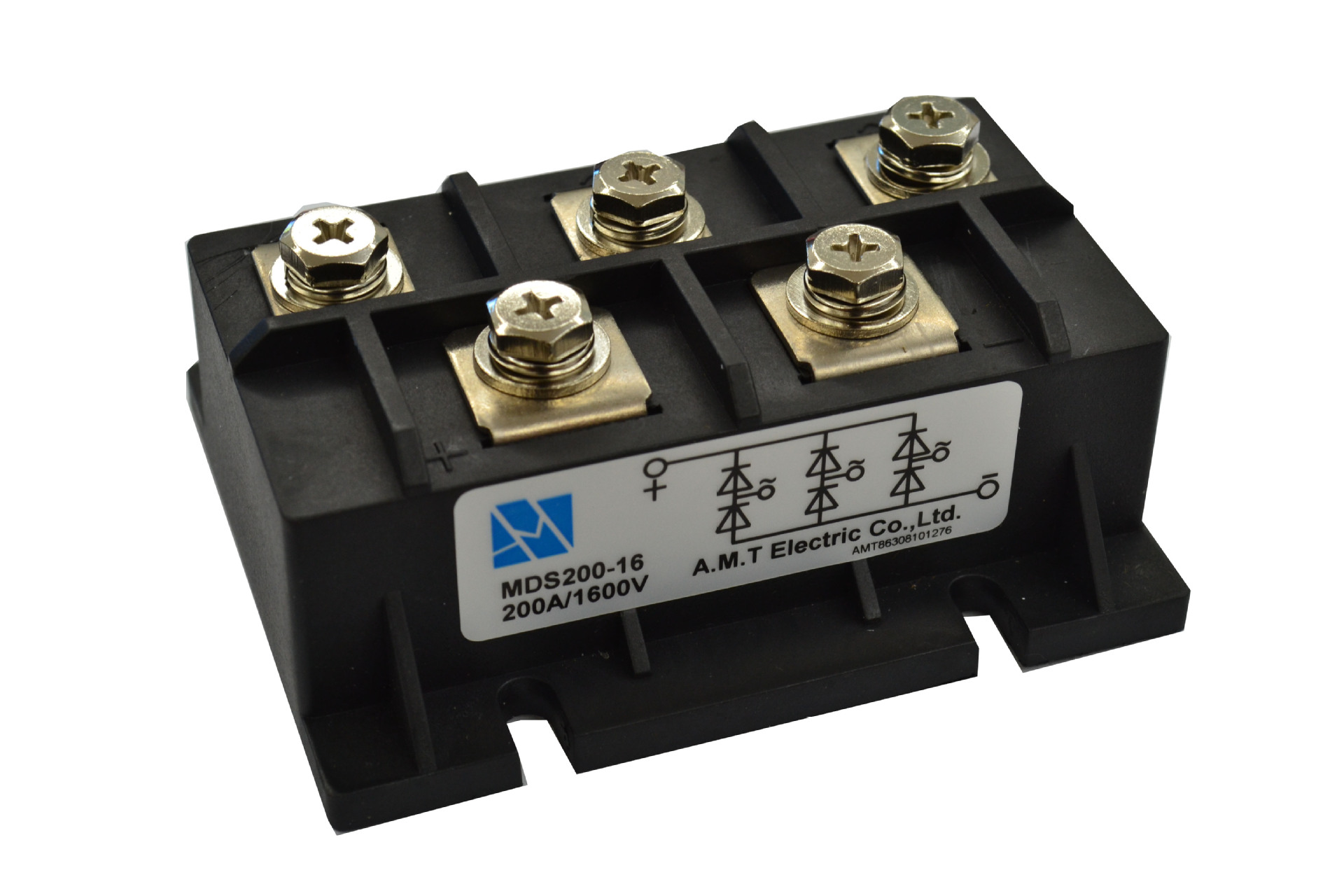 供應原裝A.M.T三相整流橋模塊，MDS200A-1600V
