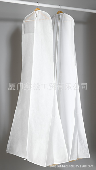 供应无纺布西装套 西装袋 防尘套 西服袋 西装防尘套 折叠袋