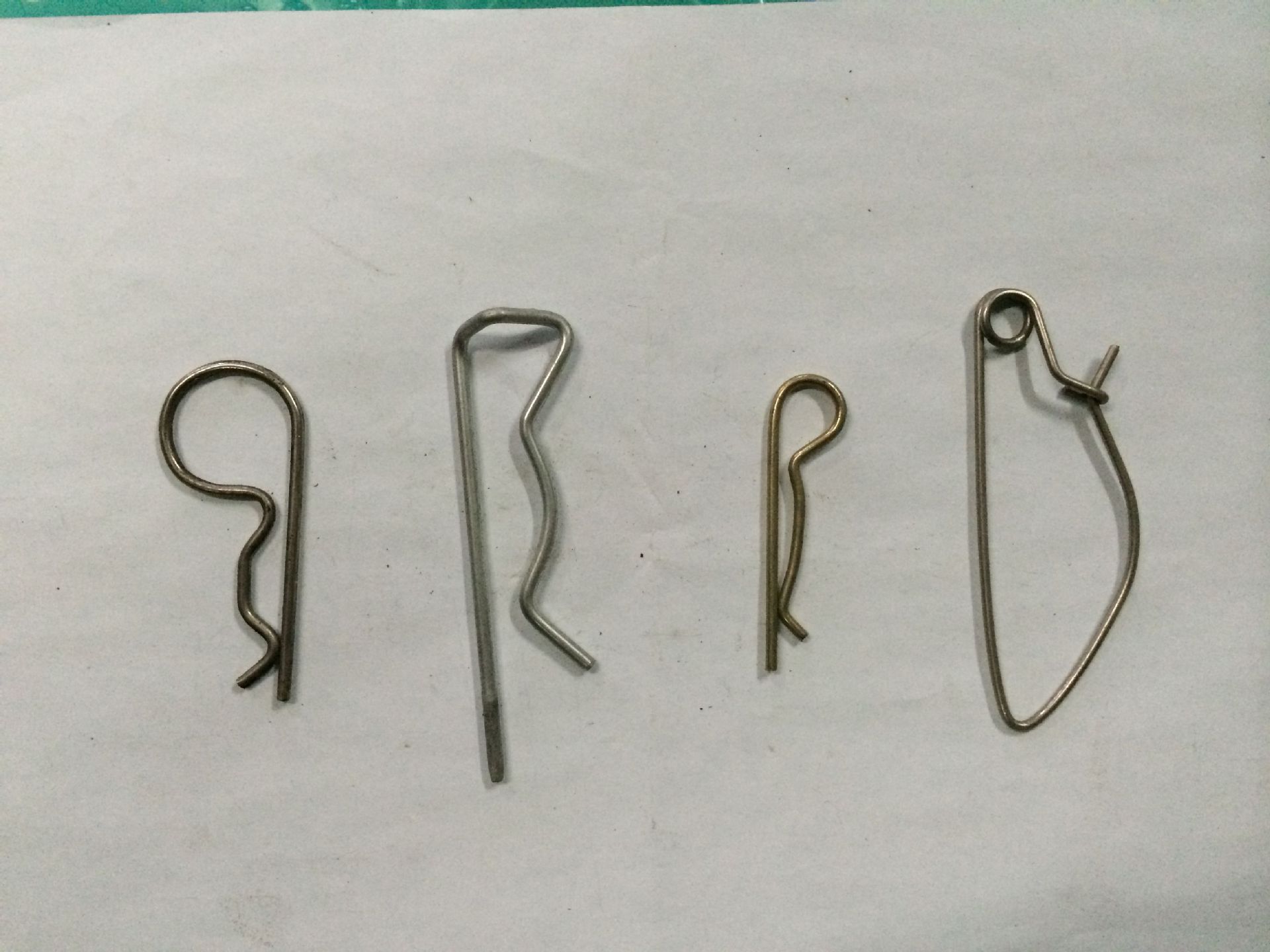 不锈钢R形销B形销 卡簧蝴蝶夹 消防卡销渔具卡销 别针弹簧R型销|ms