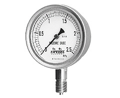 兵田计器不锈钢外壳压力表stainless