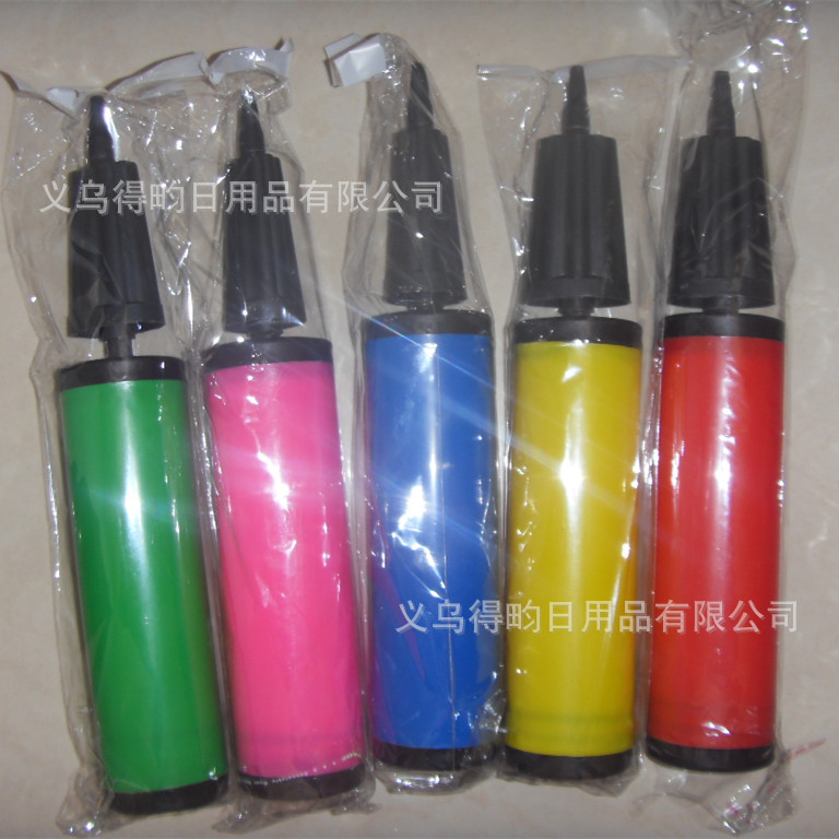 厂家直销往复式充气气筒  气球打气筒 旅游三宝打气筒