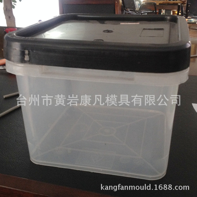 浙江黄岩塑胶模具8L 10L方型桶模具图片 方盒模具制造价格