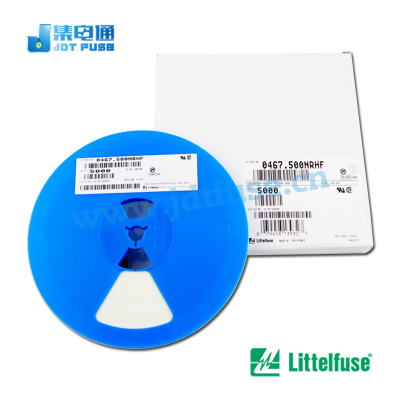 一次性保险丝0467.500NRHF 0603 0.5A/32V力特Littelfuse热销原装